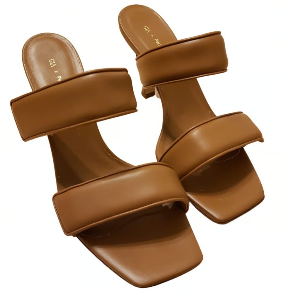 NIB GIA COUTURE X PERNILLE LEATHER SANDALS SZ 40 (PERNI 03)